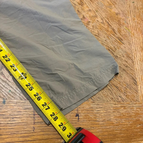 REI Sahara Mens Tan Convertible Hiking Pants, Size 38x30 Relaxed Outdoors Work - Picture 6 of 7